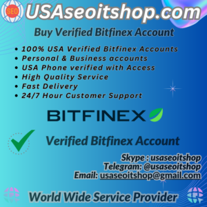 Buy Verified Bitfinex Account