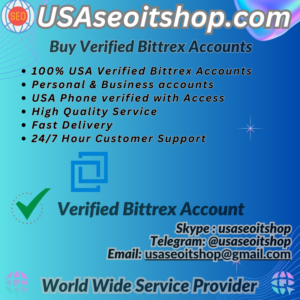 Buy Verified Bittrex Accounts