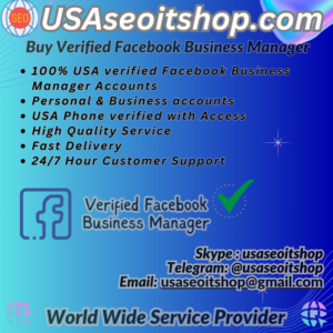 Buy Verified Facebook Business Manager