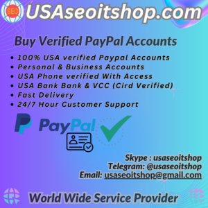 Buy Verified PayPal Accounts