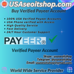 Buy Verified Payeer Account