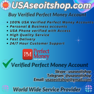 Buy Verified Perfect Money Account
