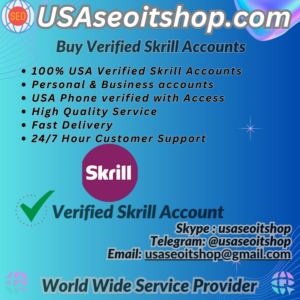 Buy Verified Skrill Accounts